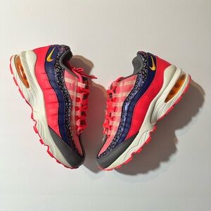 Nike Air Max 95 Red and Blue Sneakers
